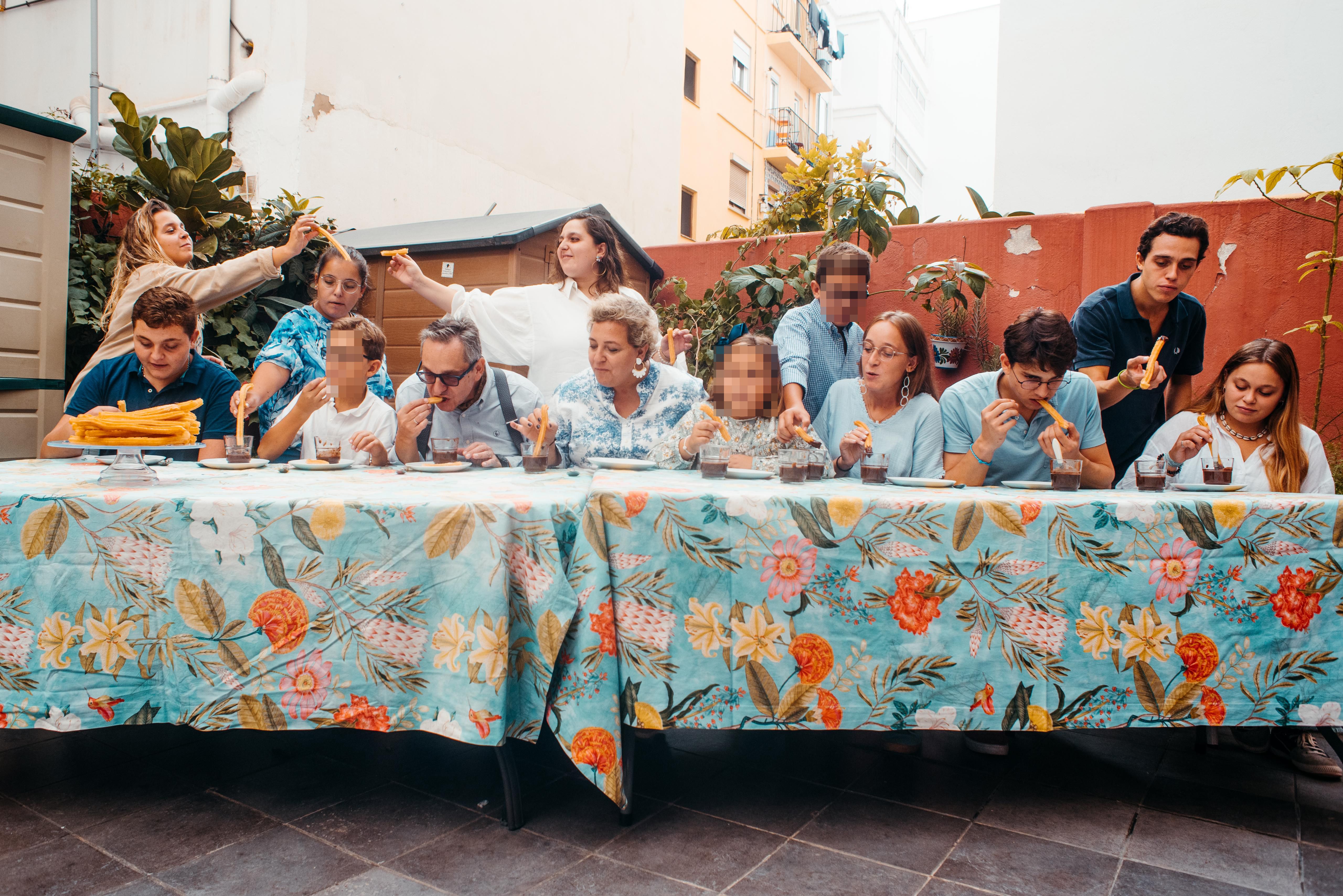 La familia de Lourdes Álvarez