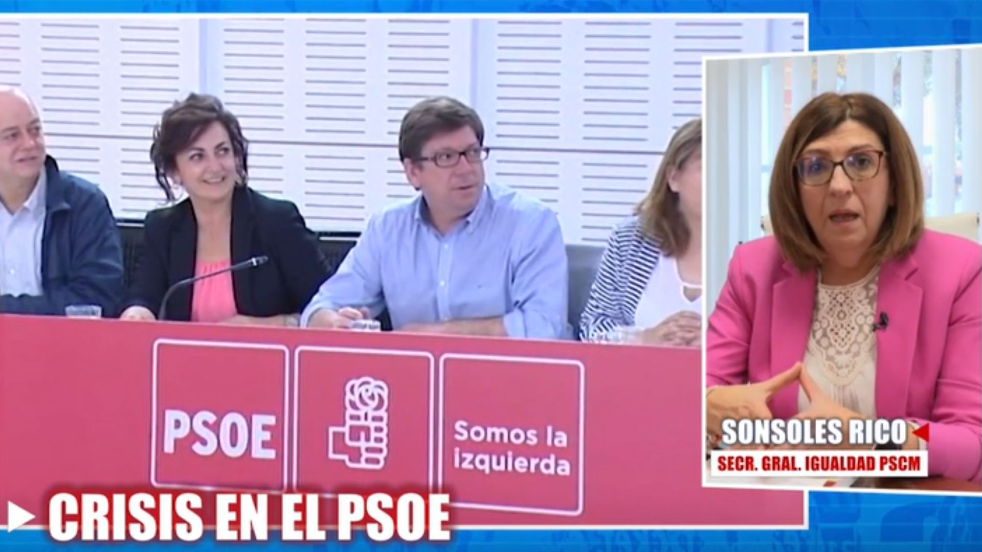 La secretaria general de Igualdad en el PSCM, sobre el caso Salazar: "Queremos que todas las mujeres del partido se sientan protegidas"