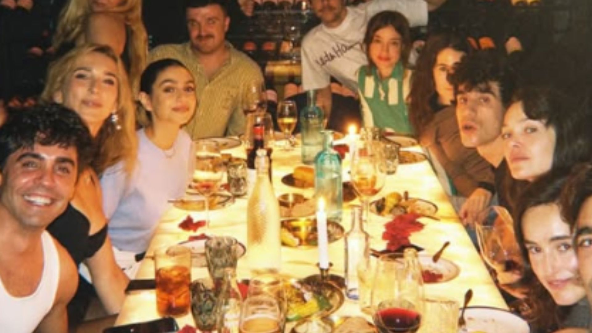 Los Javis coincidieron en una fiesta de cumpleaños