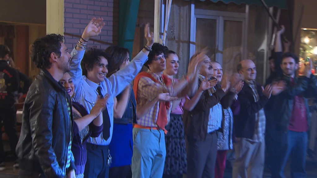 Rodaje de la película 'Aída y vuelta'