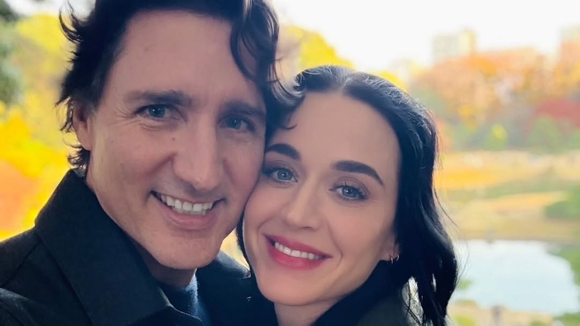 Katy Perry y Justin Trudeau durante su viaje a Japoón