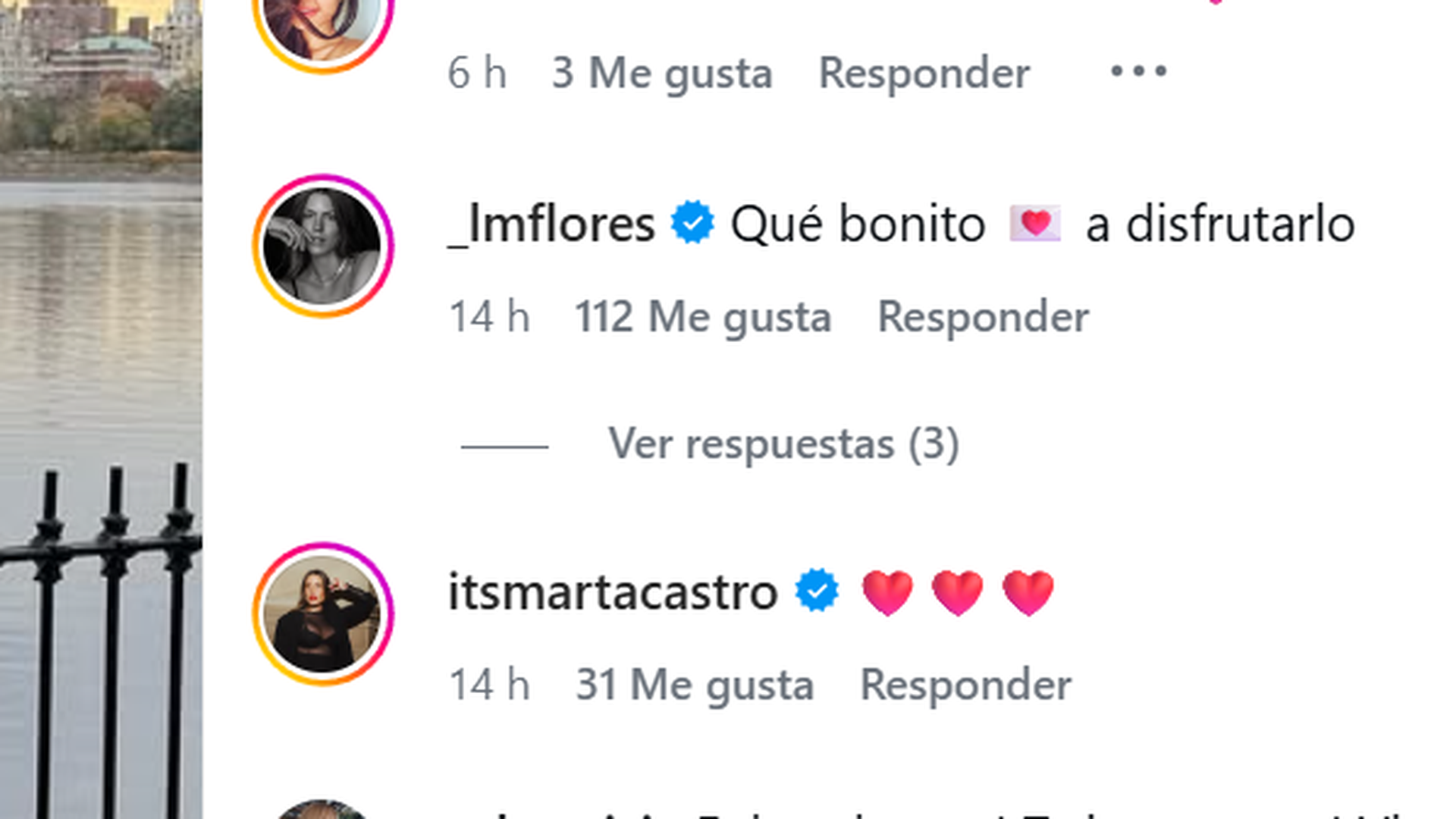 La reacción de Laura Matamoros y Marta Castro