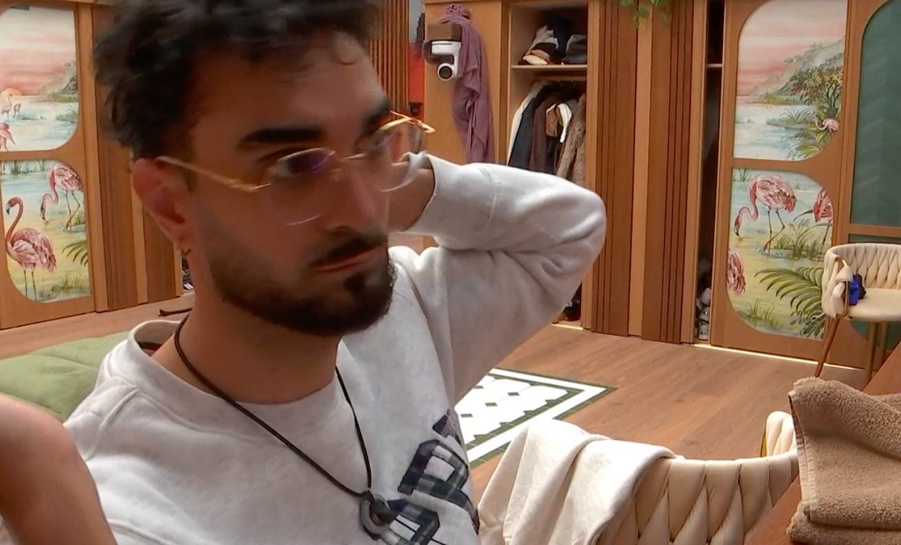 Aquilino se prepara para dormir