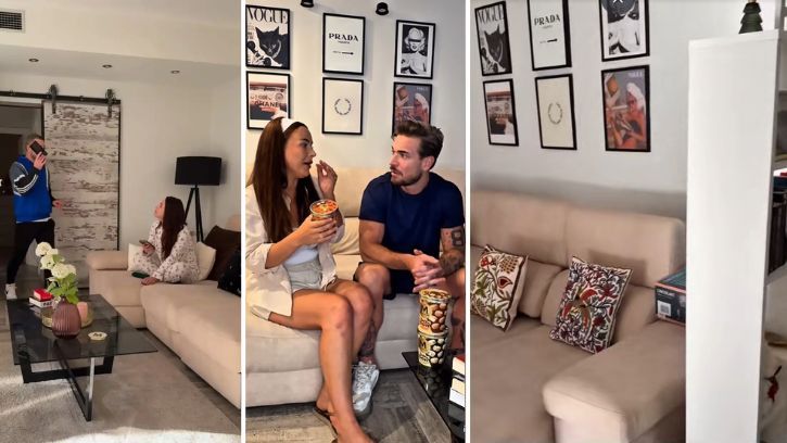 El salón, su parte favorita de la casa