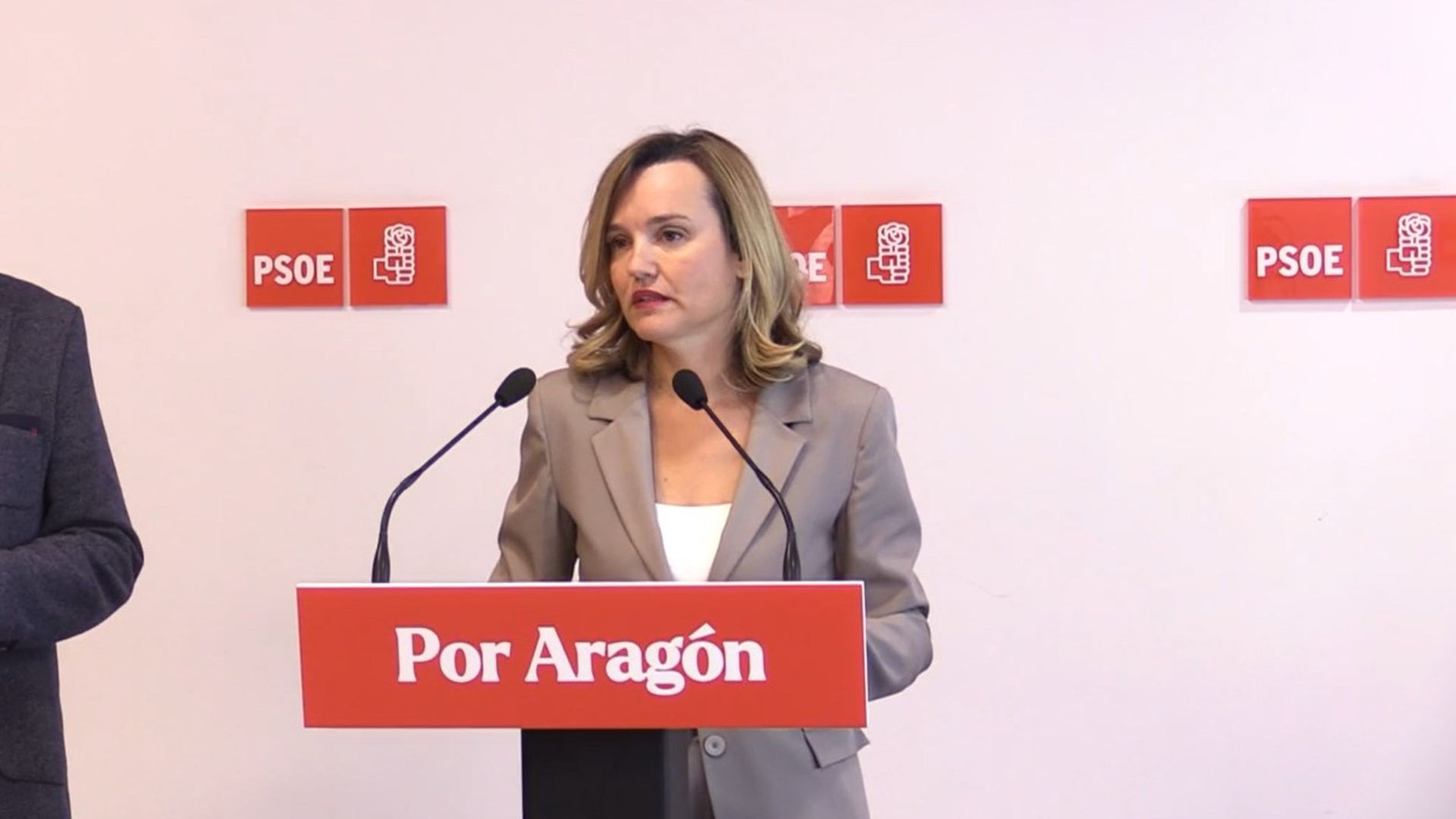 Pilar Alegría asume que el PSOE no ha actuado con la "celeridad necesaria" en el caso Salazar