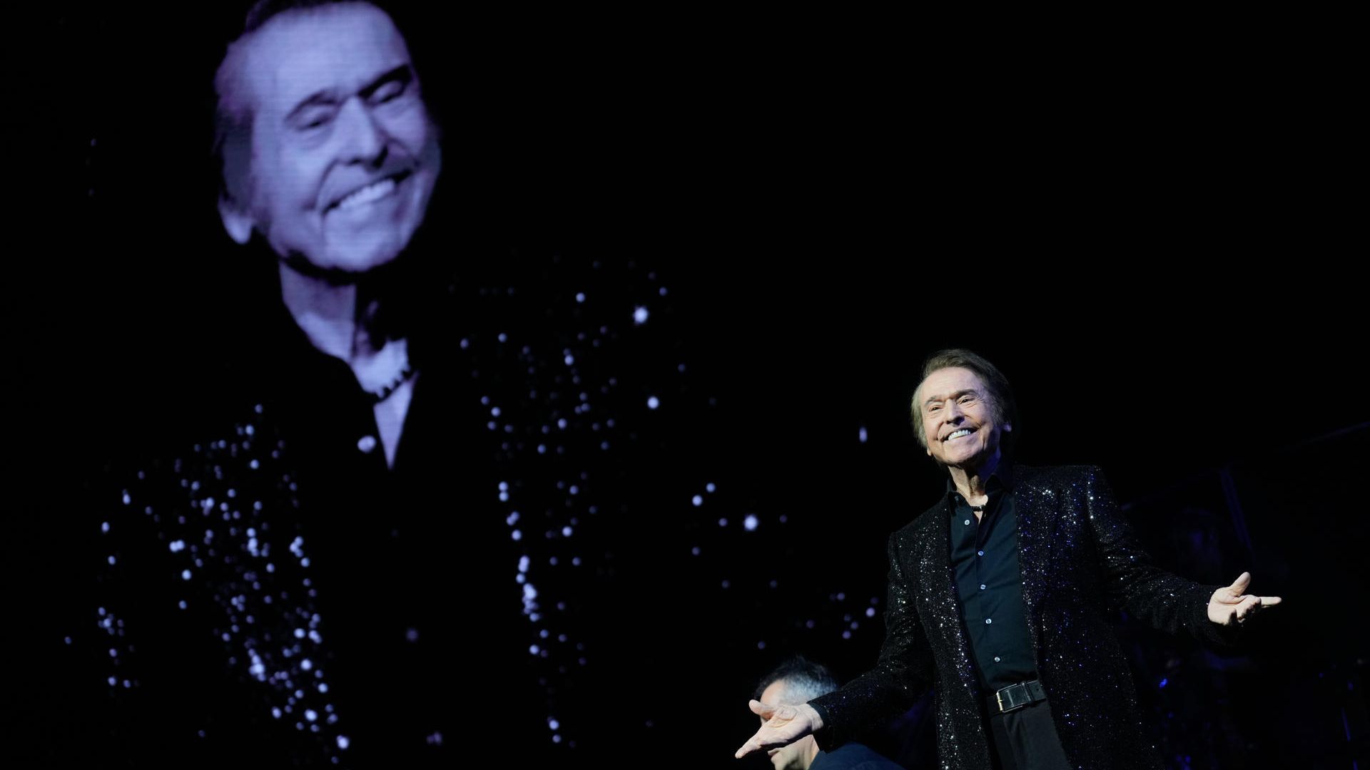 Rapahel en un concierto en Madrid