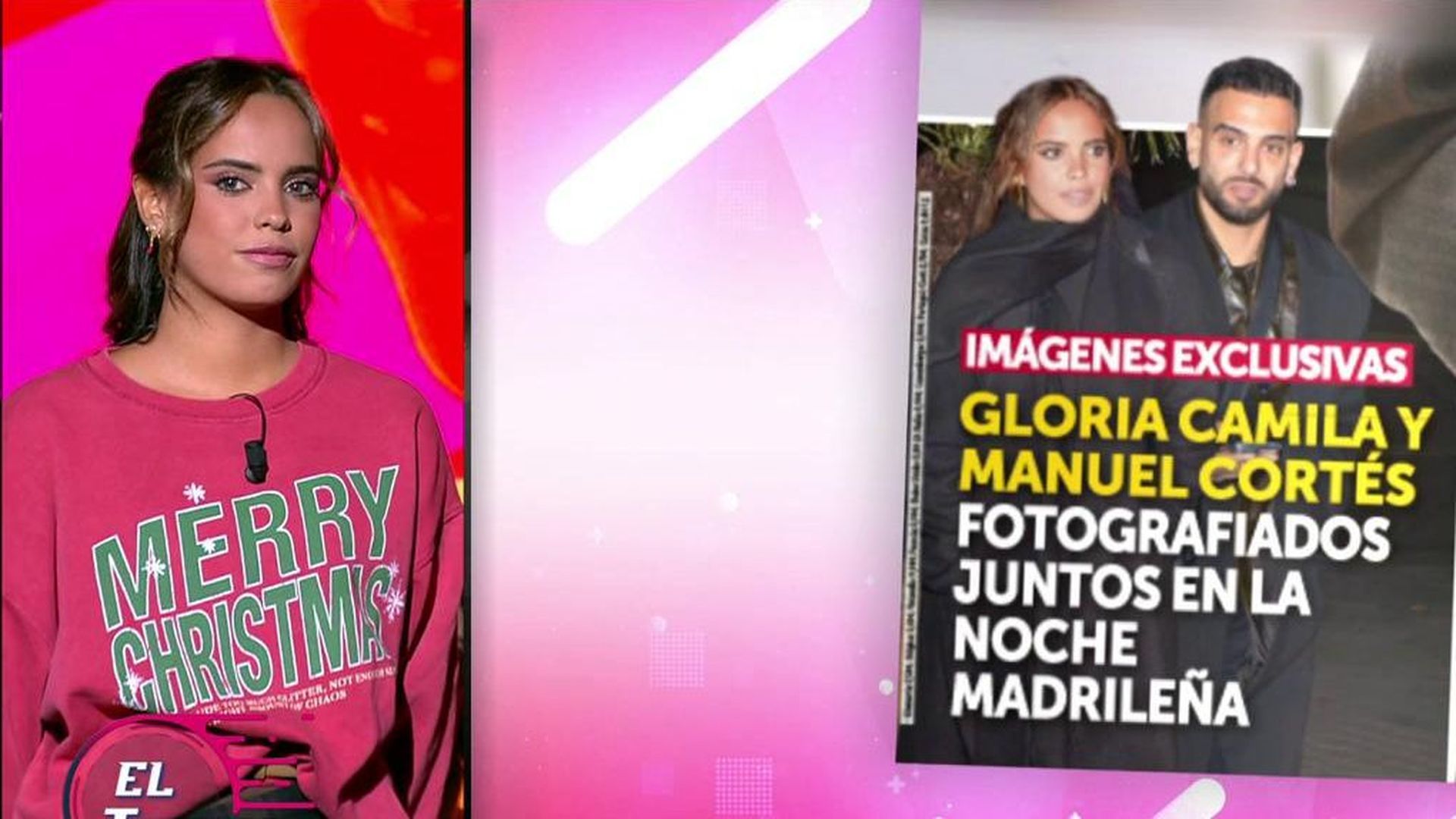 Gloria Camila reacciona en directo a la nueva ‘pillada’ con Manuel Cortés y aclara si mantienen una relación