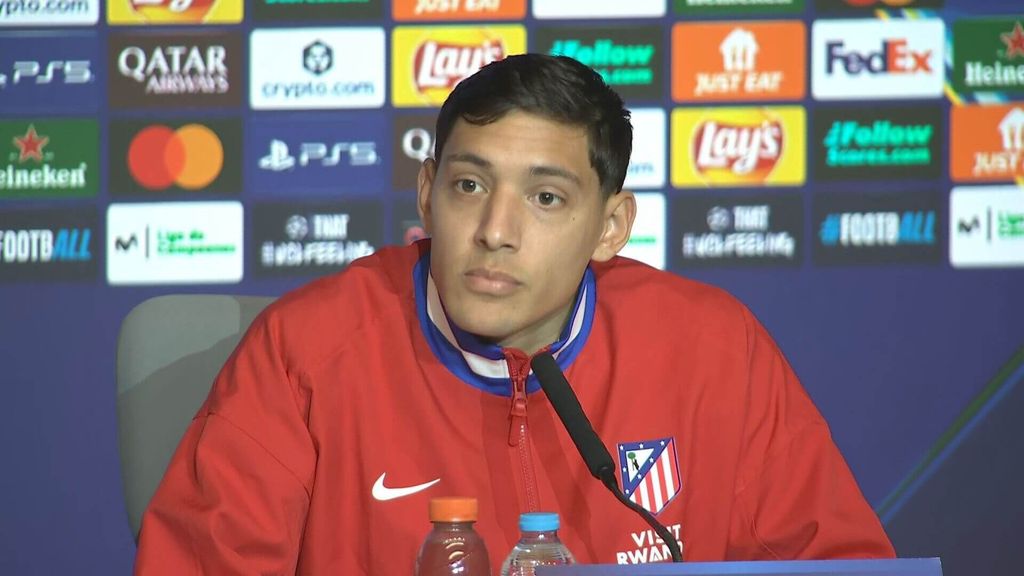 Nahuel Molina y el papel de Simeone: "Me dice que crea en mí porque él cree en mí"