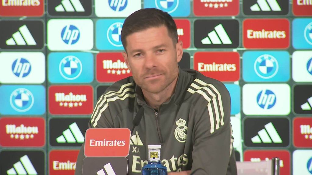 Xabi Alonso, en la rueda de prensa previa al partido contra el Athletic