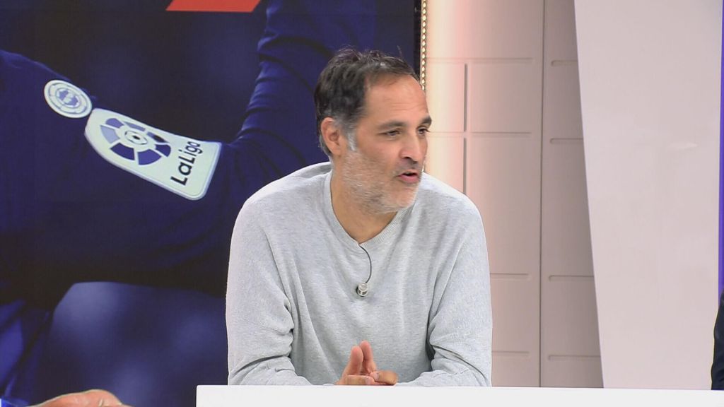 David Sánchez recuerda el liderato del Barça tras la exhibición de Mbappé y Courtois: "Aun así no le da"