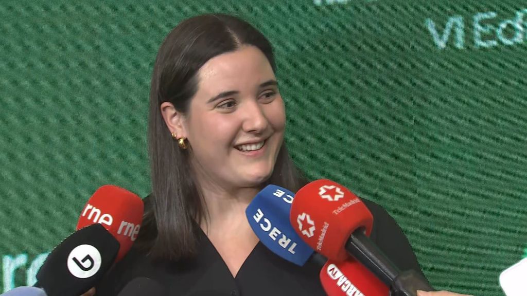 Paula Leitón deja claro sus próximos retos en los Premios Supera de Iberdrola