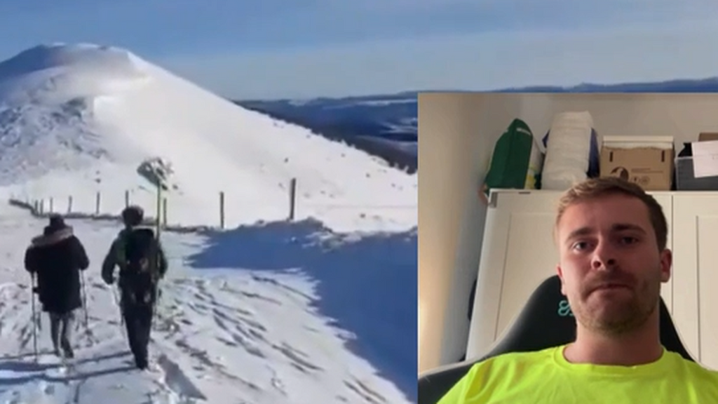 Influencer rescatado tras pasar la noche a 1.800 metros en La Rioja: "Lo hice por pura ignorancia"