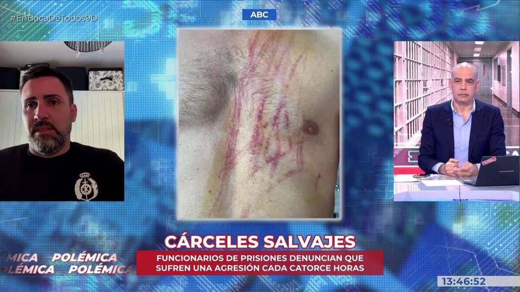 Cárceles salvajes: los funcionarios de prisión denuncian que sufren una agresión cada catorce horas