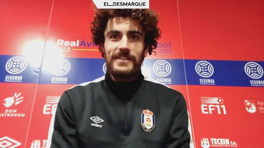 Carlos Pascual, capitán del Real Ávila con pasado en el Rayo Vallecano: "Ningún equipo va a regalar nada"