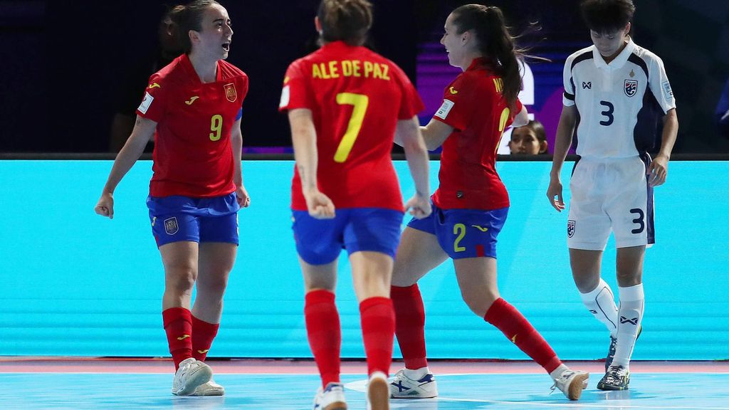 Vanessa Sotelo hace un llamamiento en el Mundial de fútbol sala femenino