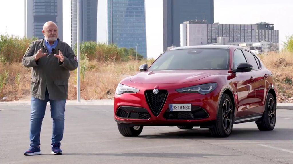 Gonzalo Serrano y la nueva versión del Alfa Romeo Stelvio