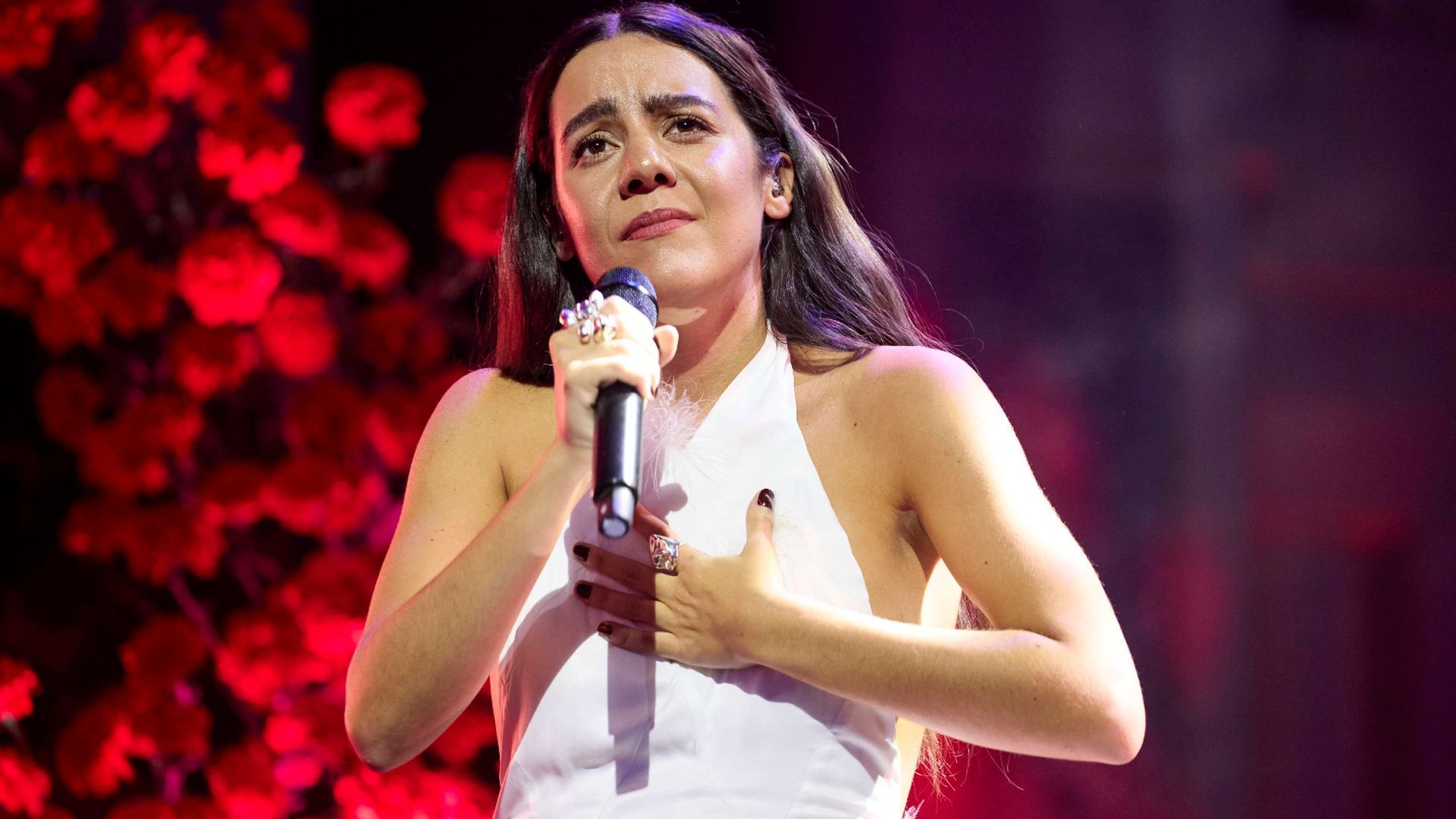 La cantante Valeria Castro