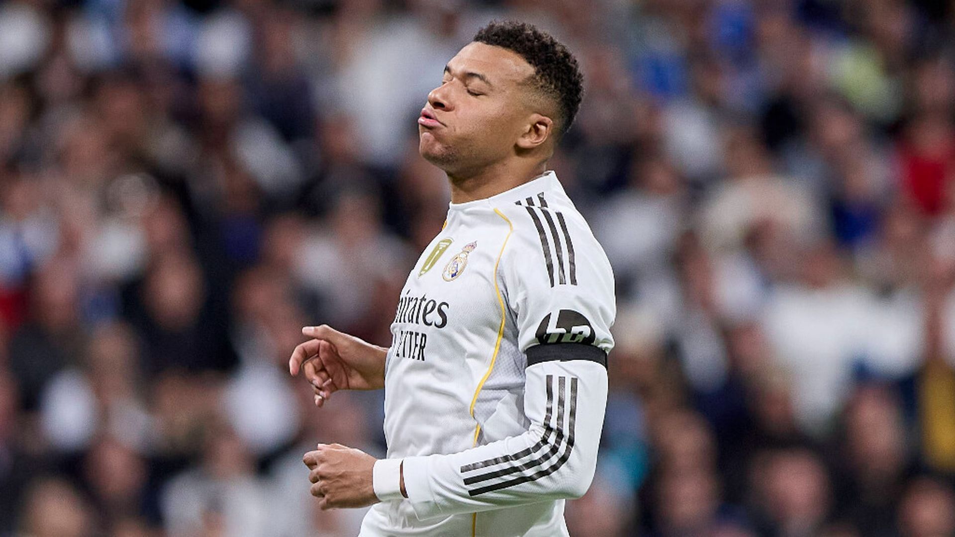 Mbappe con el Real Madrid Mbappe con el Real Madrid