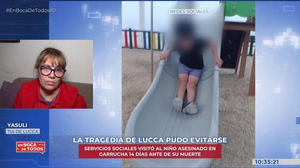 Tía del pequeño de 4 años asesinado en Almería: “Una semana antes advertí a la Guardia Civil de los golpes en la cara de mi sobrino”