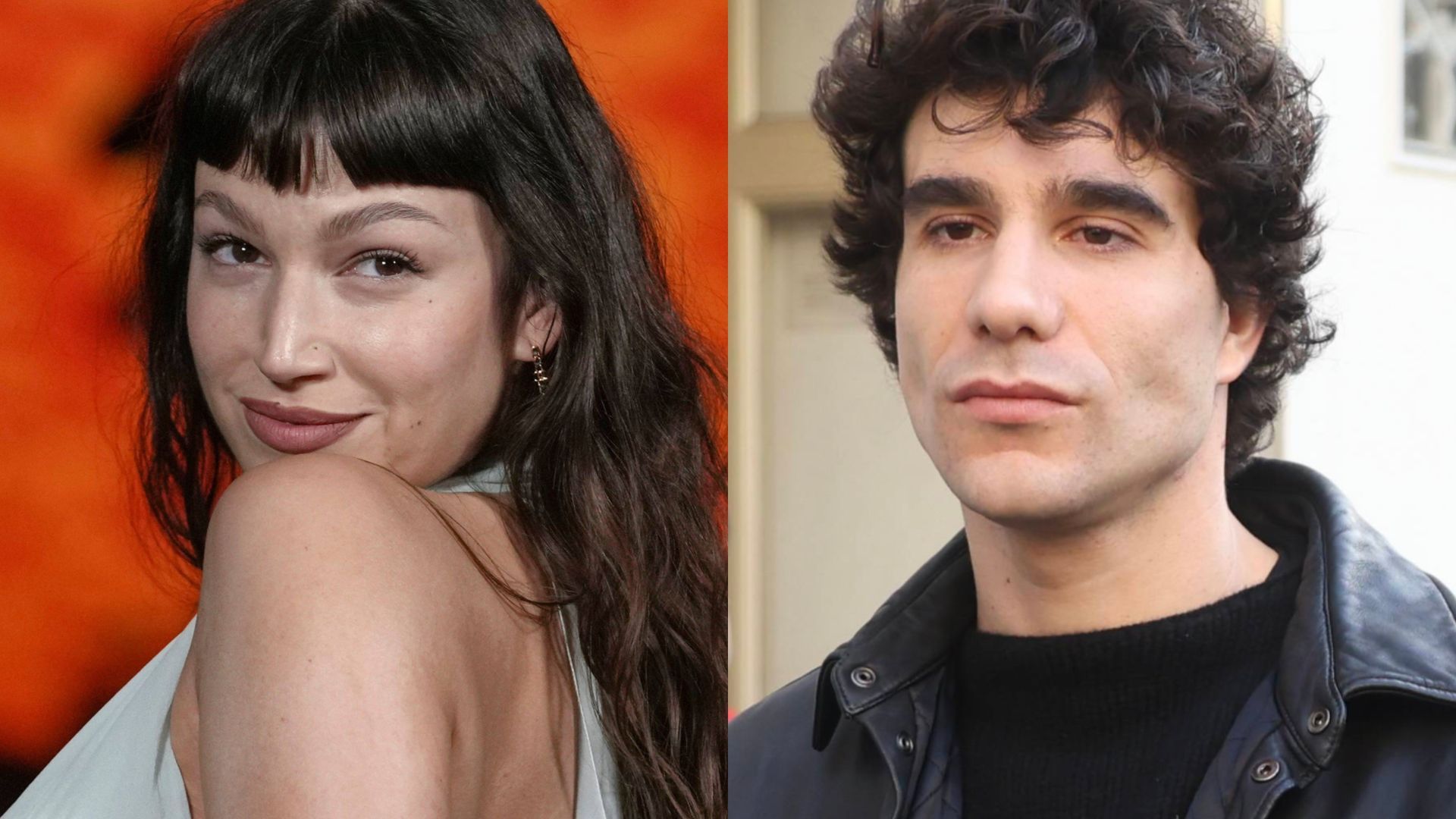 Úrsula Corberó y Javier Calvo, en un montaje de fotos Úrsula Corberó y Javier Calvo, en un montaje de fotos