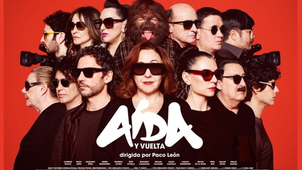 ‘Aída y Vuelta’, la película dirigida por Paco León, presenta su póster oficial y una pieza exclusiva del making of del cartel