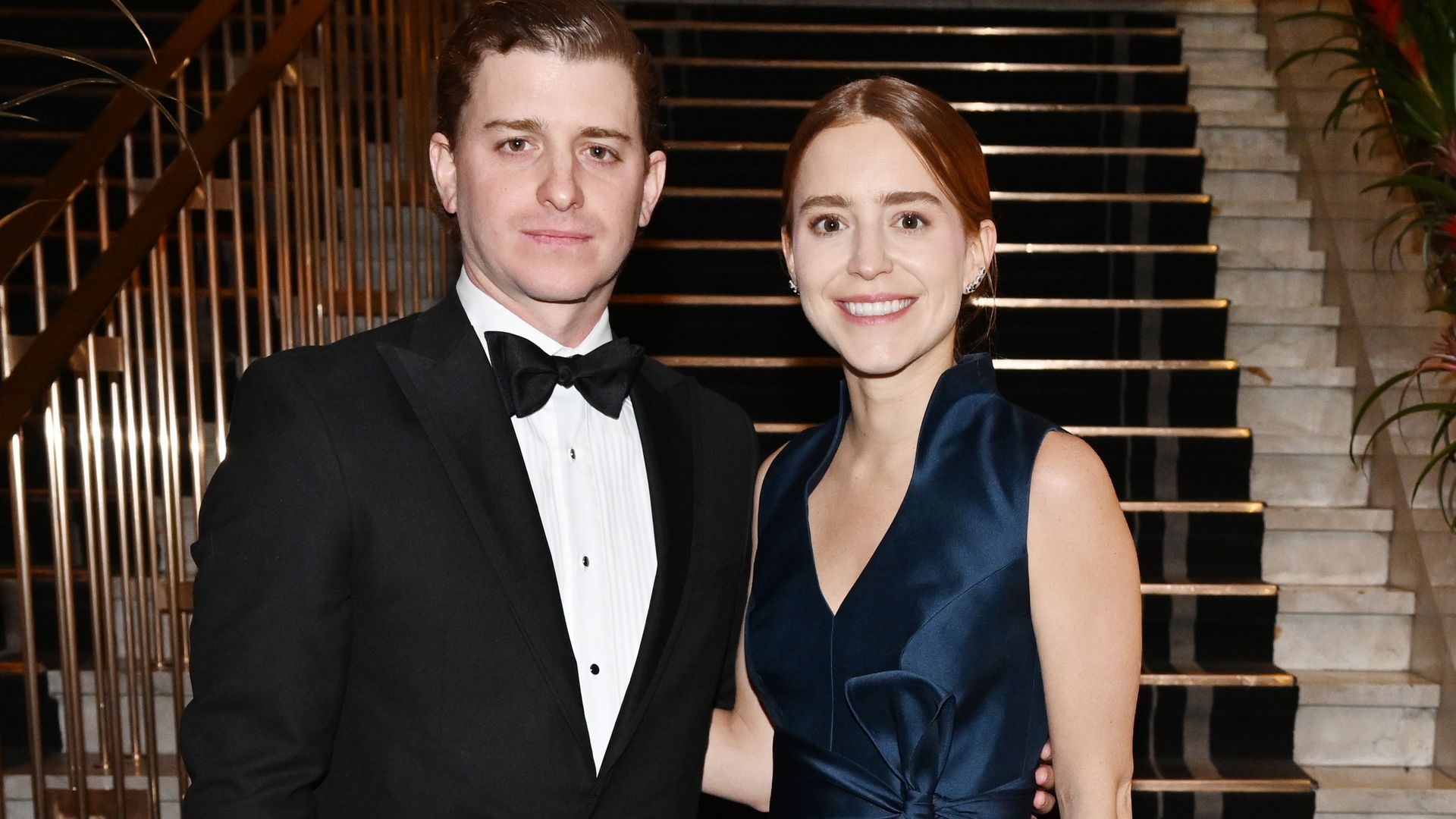 Ana Corina y Ricardo, los hijos mayores de María Corina Machado, en su viaje a Oslo por el Nobel de la Paz