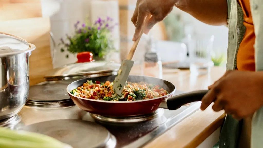 Cocinando un plato rápido