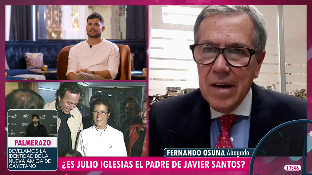 El abogado del hijo no reconocido de Julio Iglesias anuncia nuevas acciones