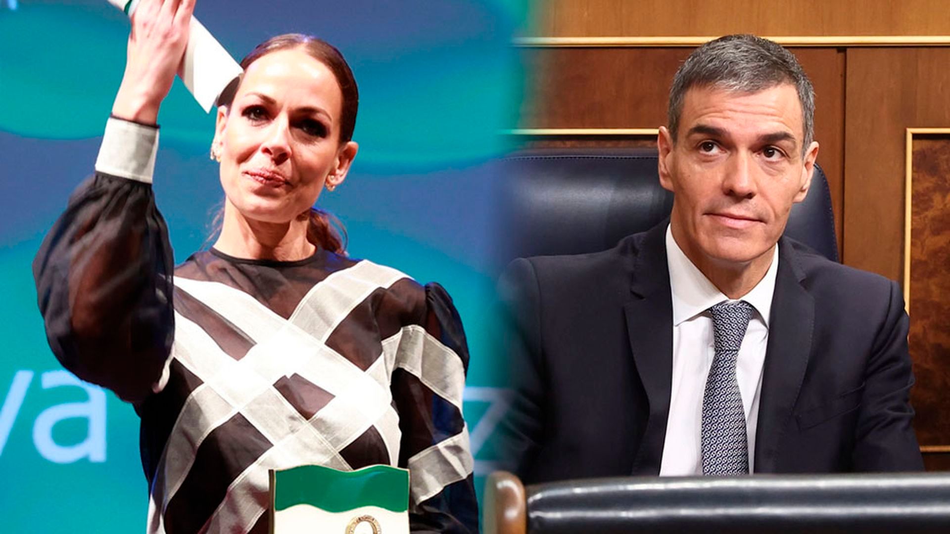 Eva González y Pedro Sánchez Eva González y Pedro Sánchez