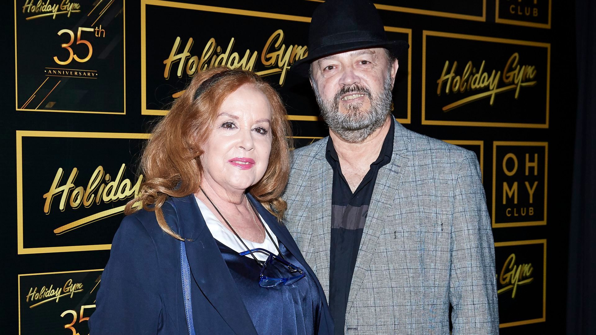 Fedra Lorente y su marido, Miguel Morales