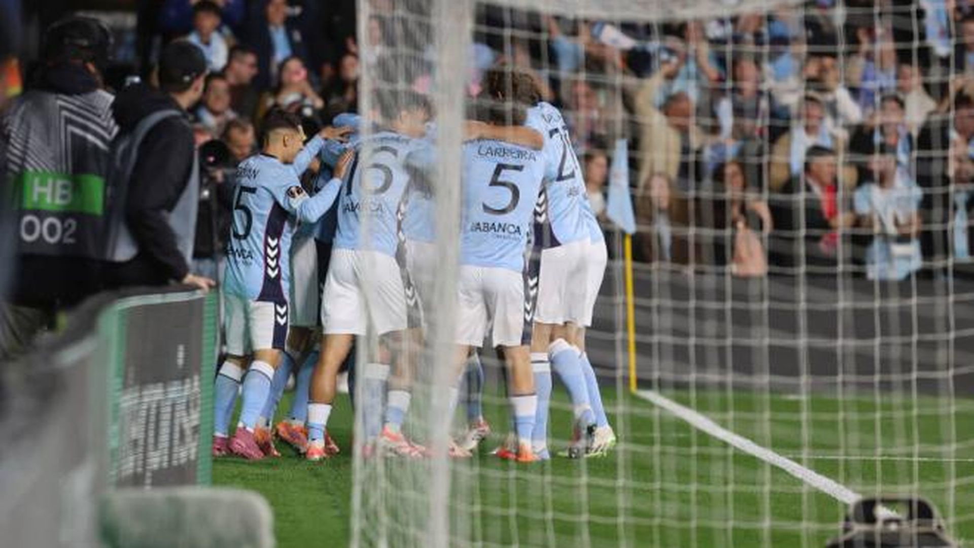 Gol de Iago Aspas en el Celta - Niza de Europa League