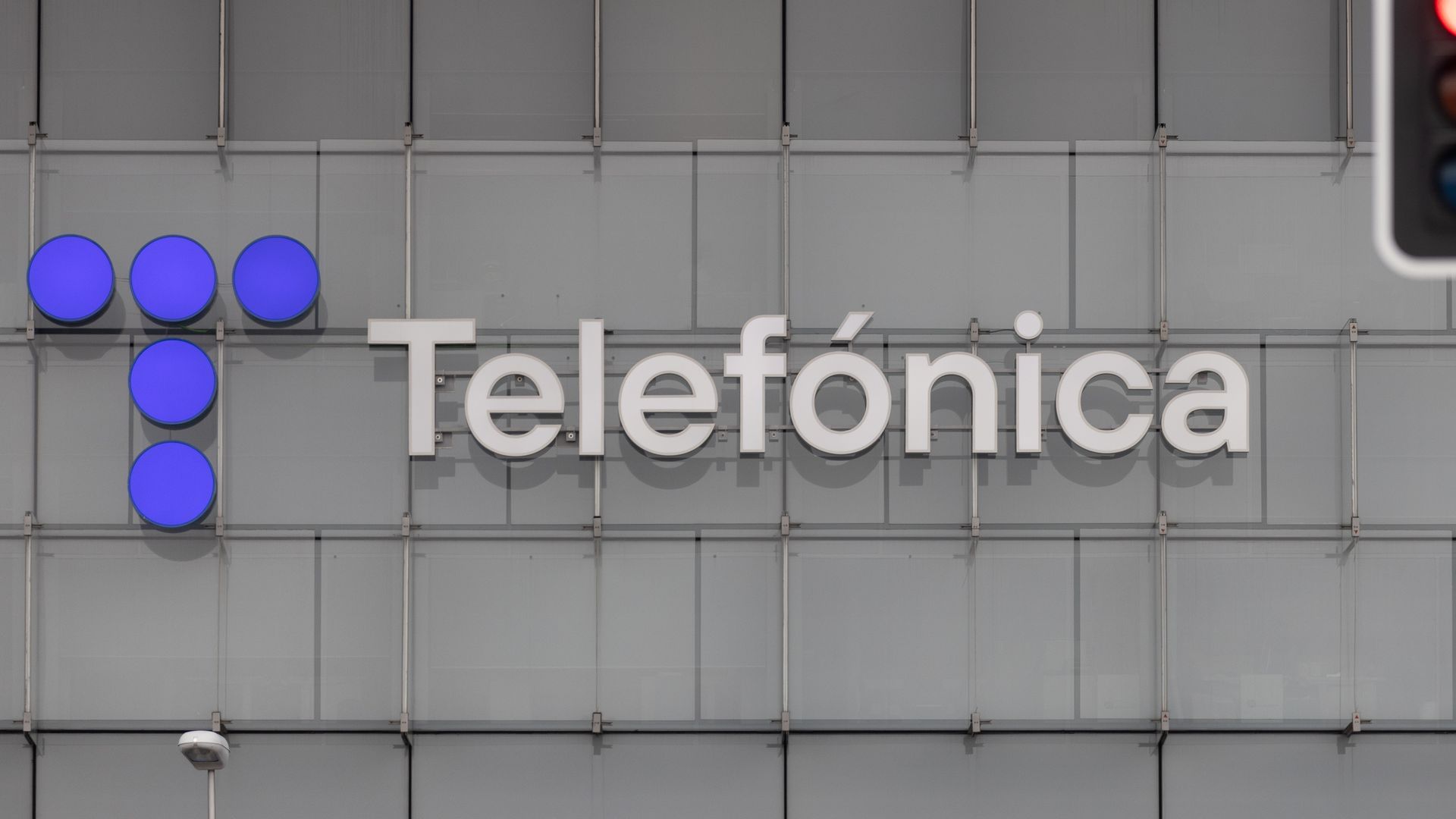 Imagen de la sede de Telefónica en Madrid