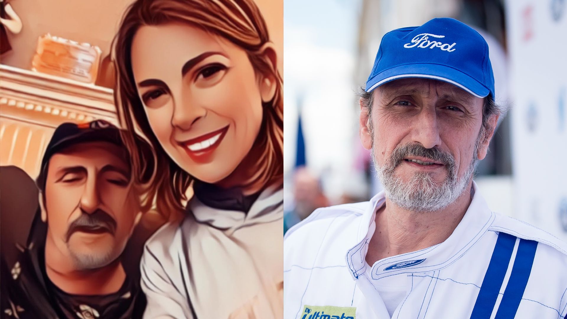 José Luis Gil y su hija Irene, en una imagen de redes sociales José Luis Gil y su hija Irene, en una imagen de redes sociales