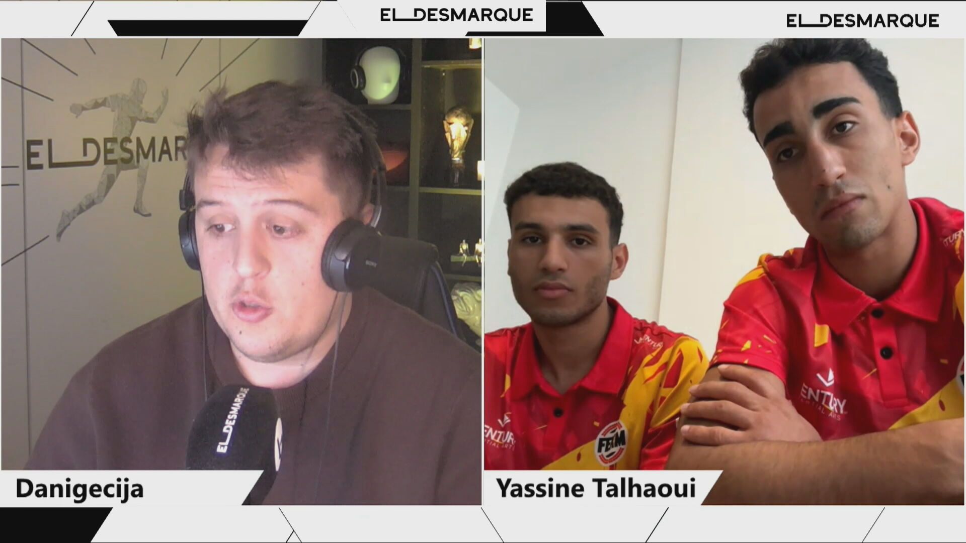 Los hermanos Talhaoui Kabil. Fuente ElDesmarque Stream