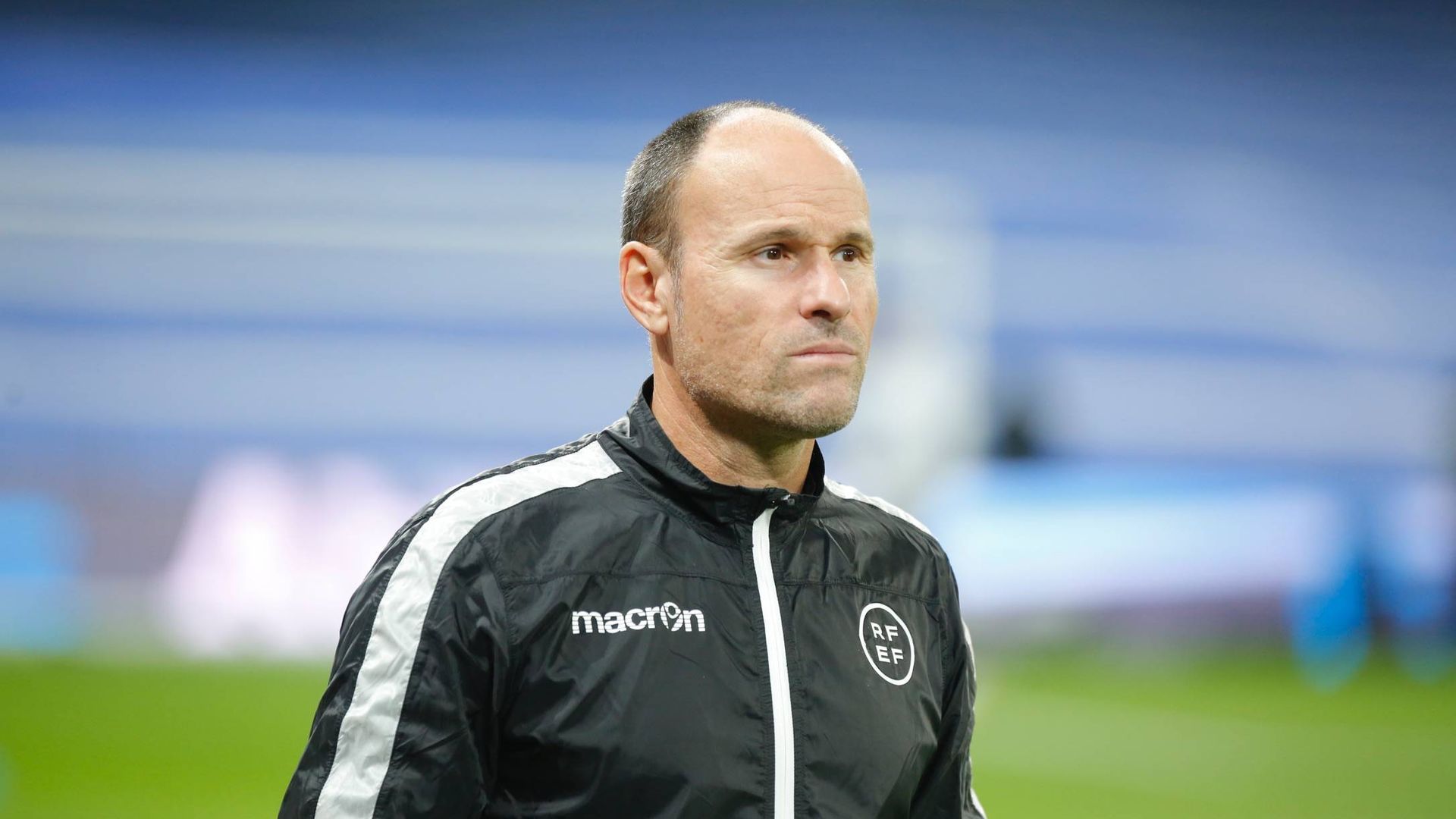 Mateu Lahoz, en el Bernabéu Mateu Lahoz, en el Bernabéu