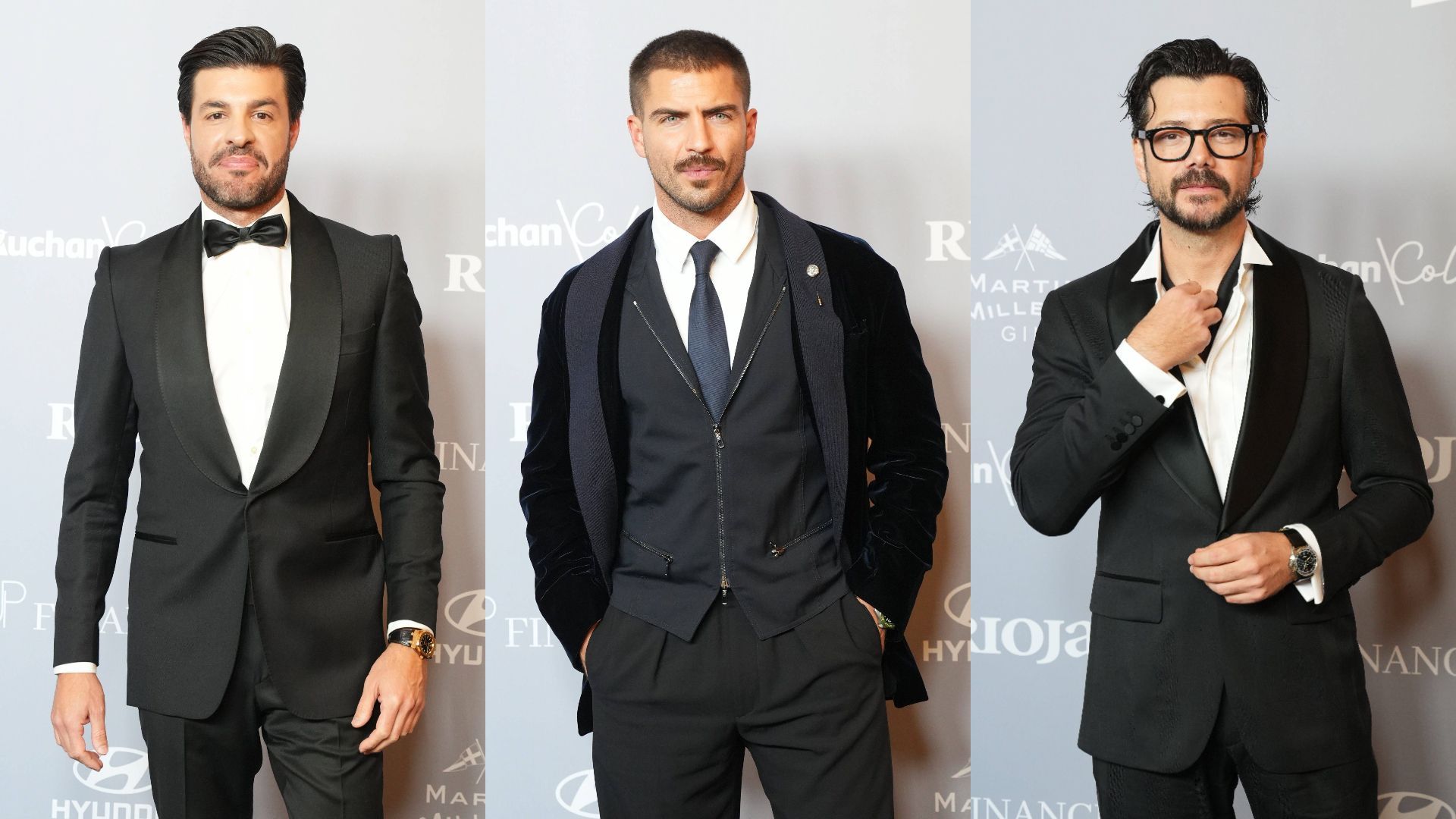 Miguel Torres, Maxi Iglesias y Álvaro Morte Miguel Torres, Maxi Iglesias y Álvaro Morte