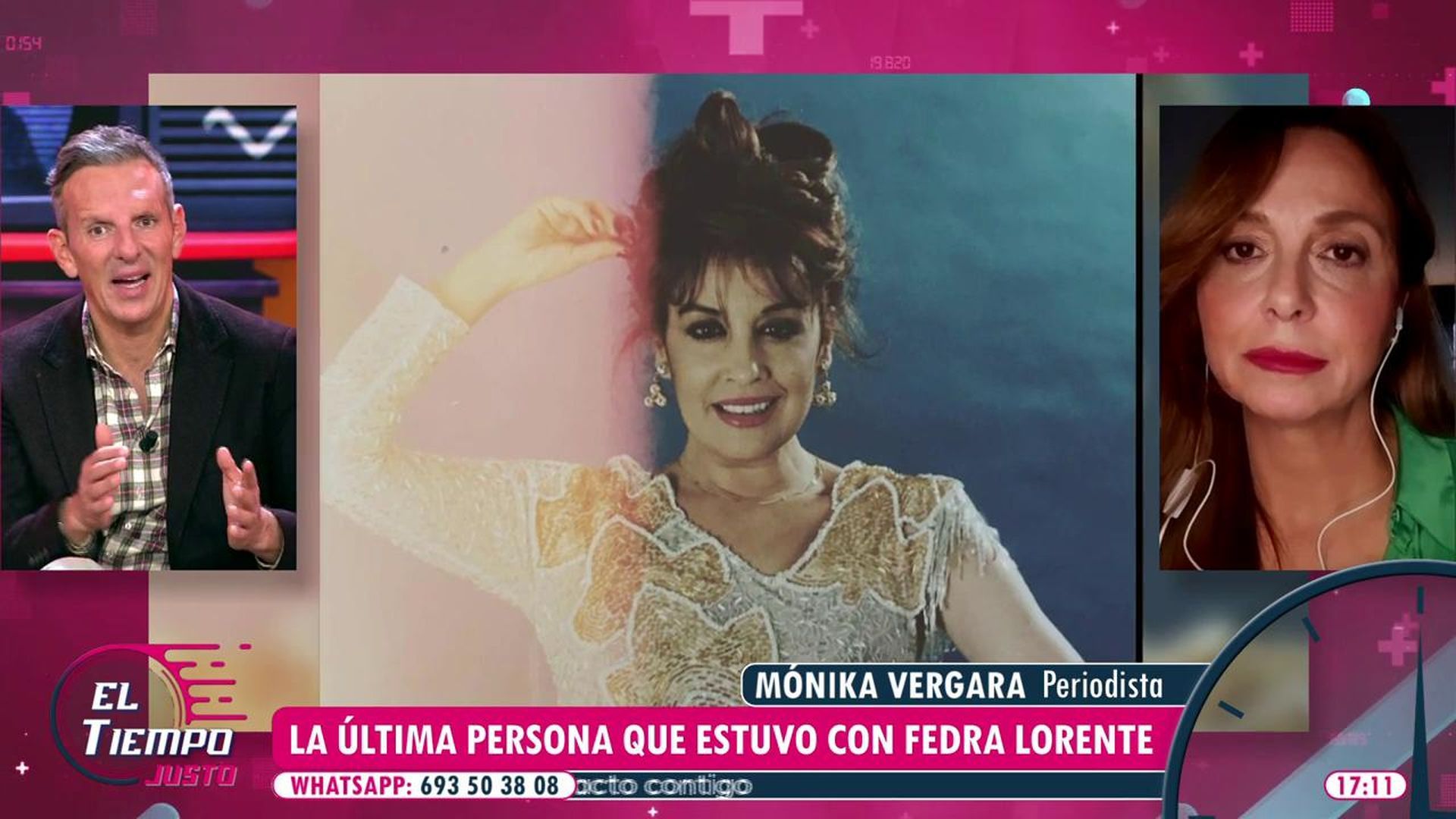 Mónica Vergara aclara la situación de Fedra Lorente