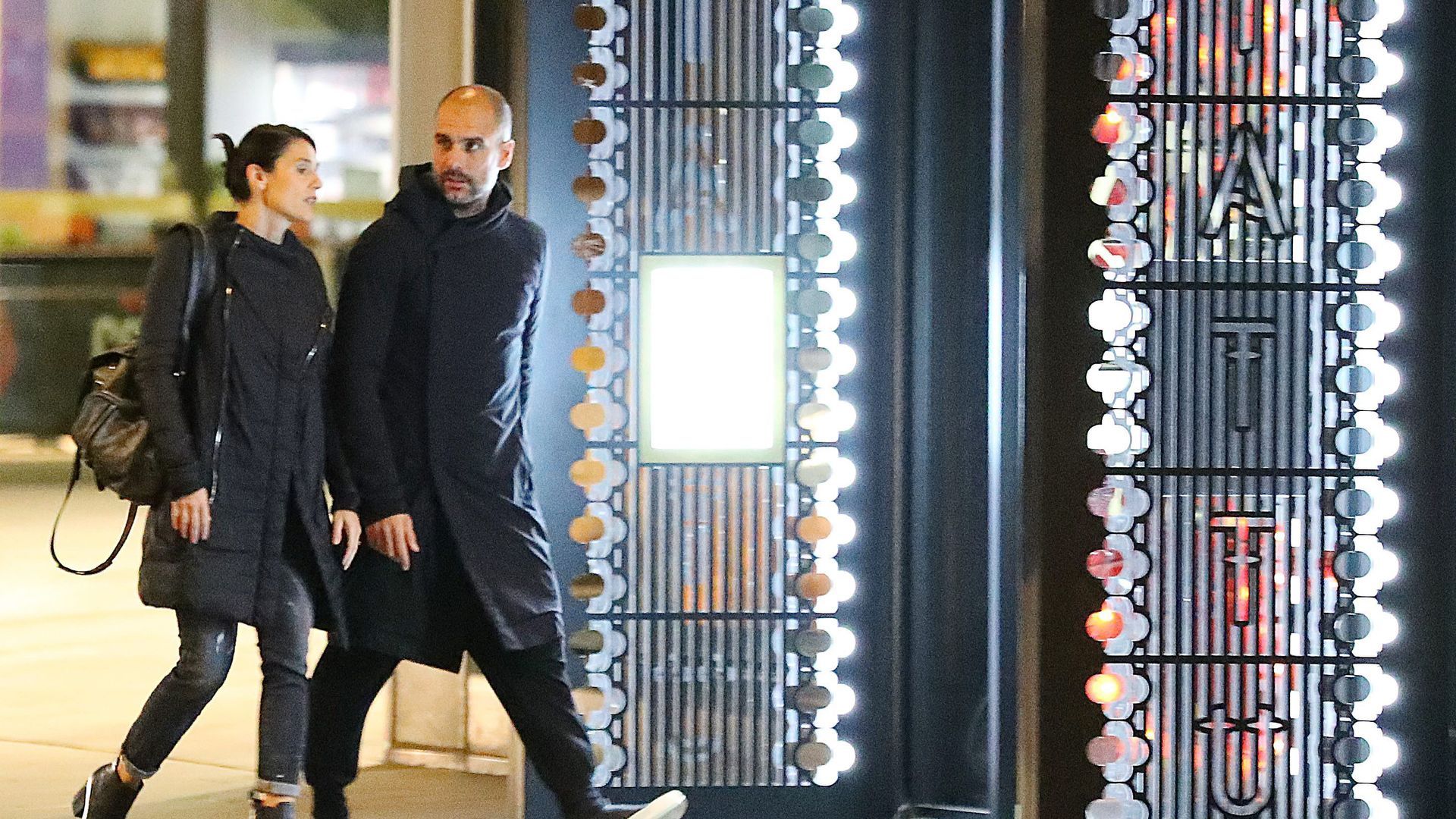 Pep Guardiola y Cristina Serra