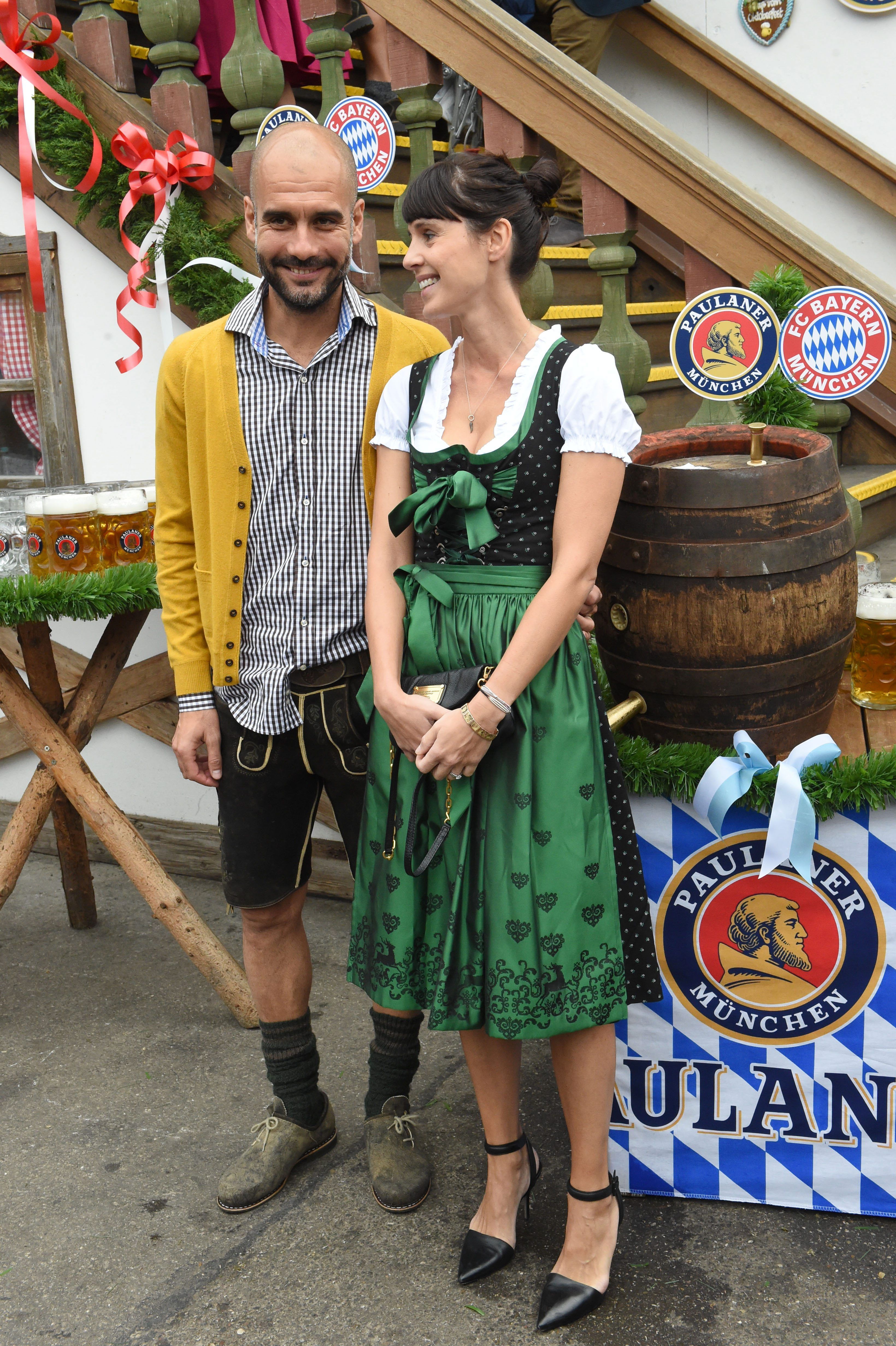Pep Guardiola y Cristina Serra