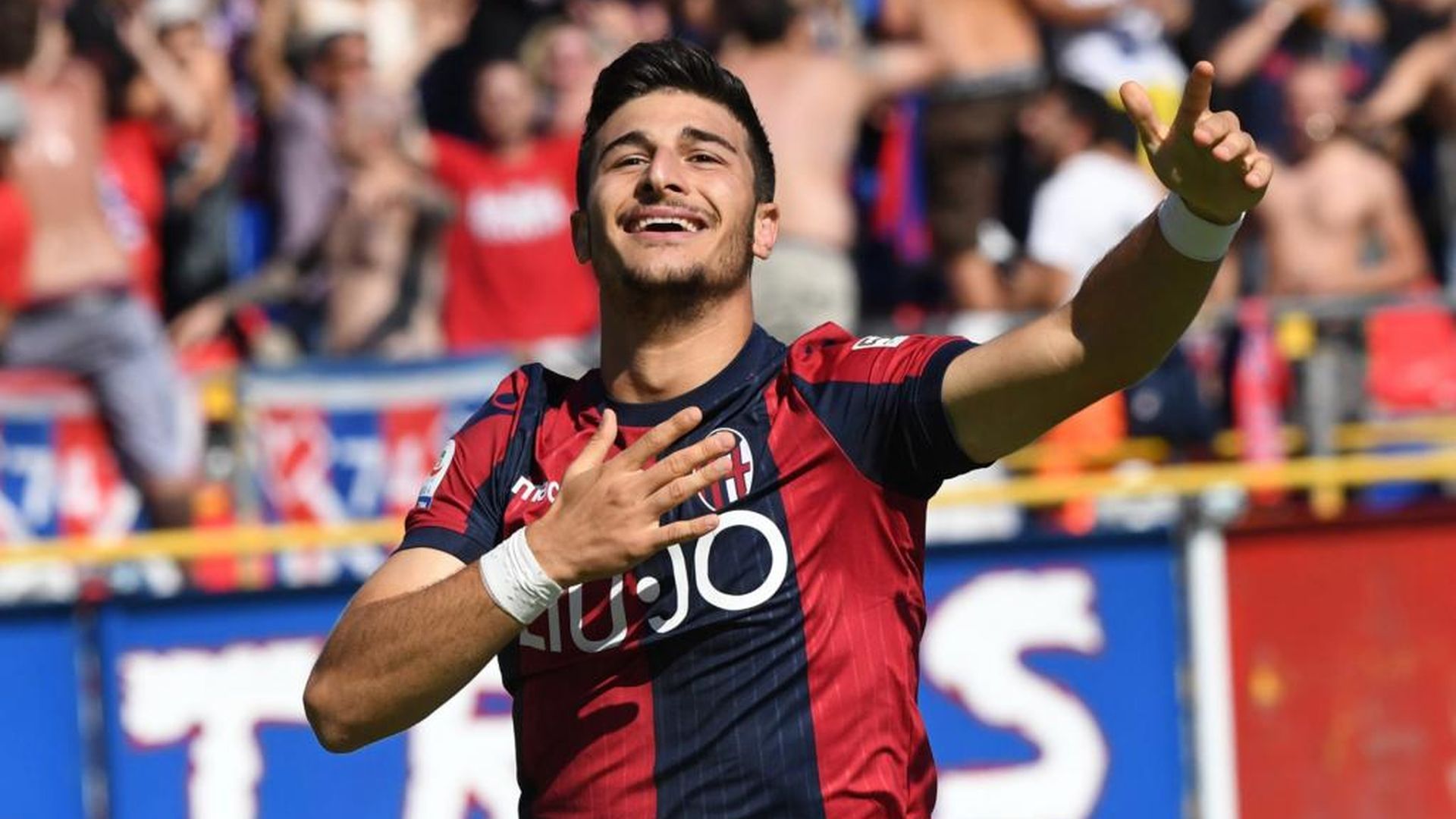 Ricardo Orsolini, jugador del Bolonia