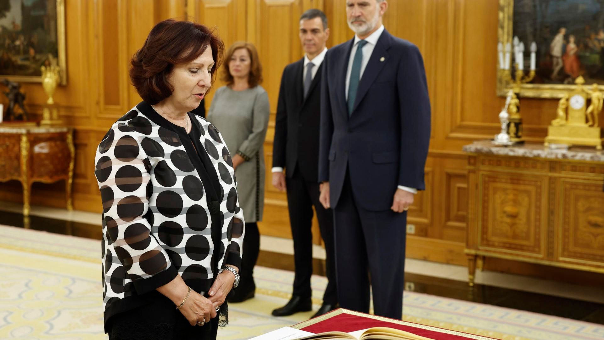 Teresa Peramato promete su cargo como nueva fiscal general del Estado ante el rey