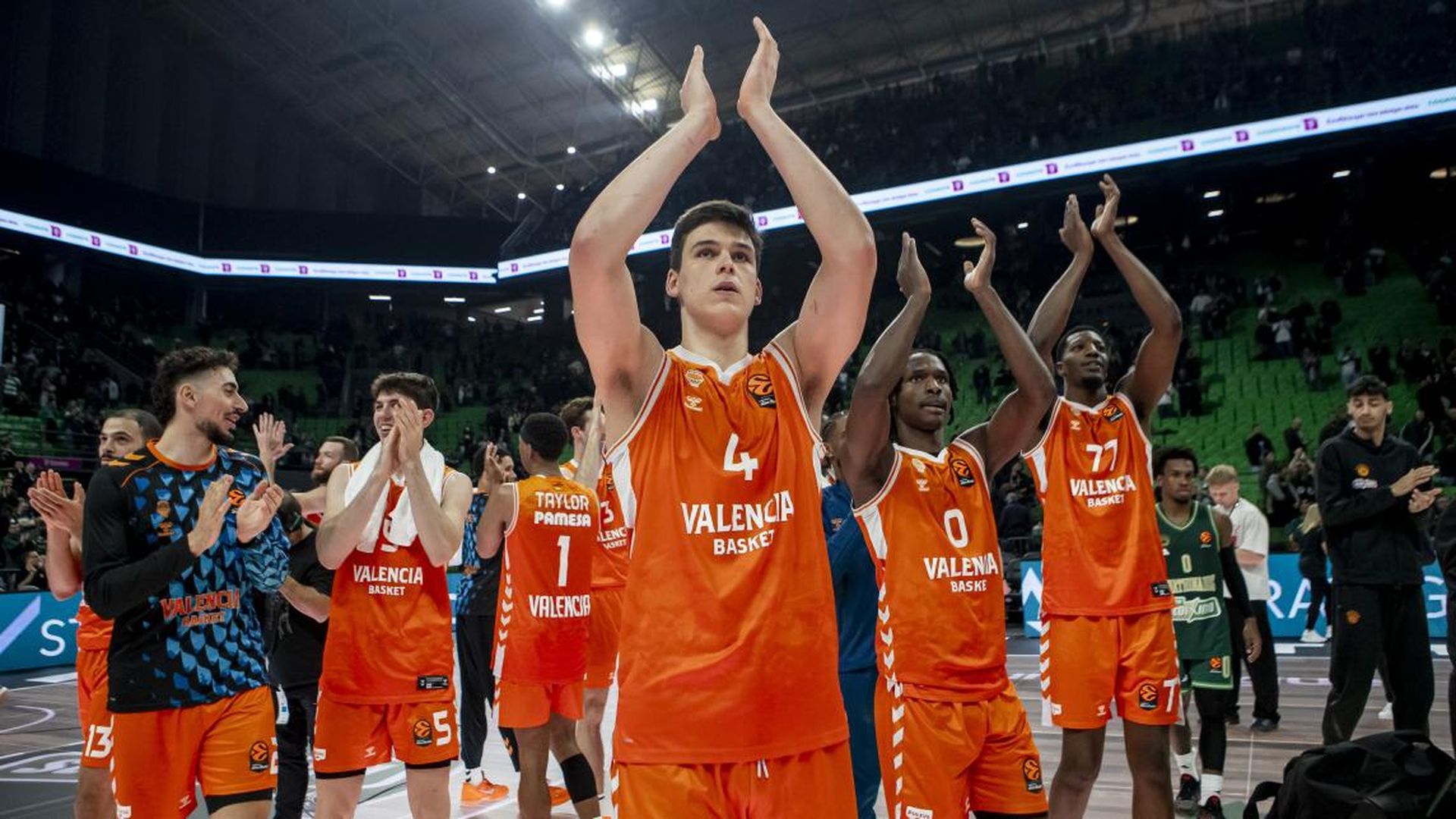 Valencia Basket en acción
