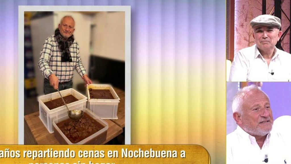 El buen samaritano que moviliza Madrid en Nochebuena para que las personas sin hogar tengan una cena digna: "Que este año muchos tengan compañía"