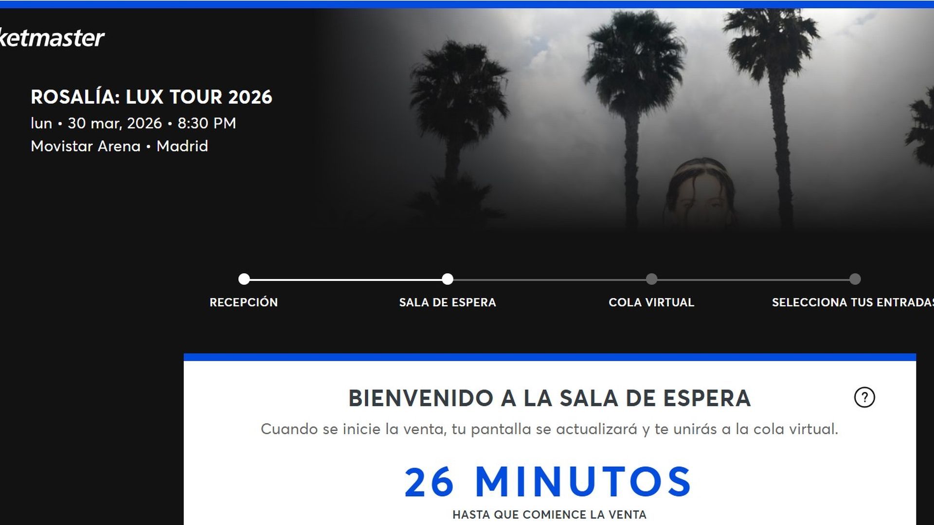 Arranca la cola virtual para la venta de entradas general de 'LUX TOUR'
