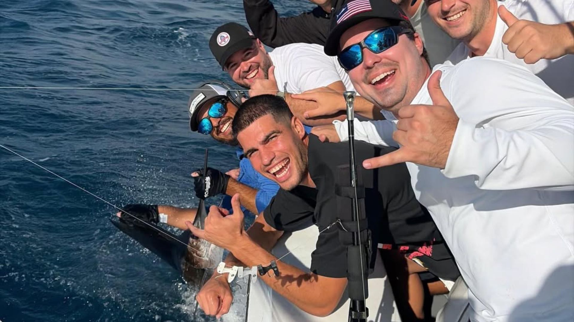 Carlos Alcaraz disfruta de sus vacaciones en Miami