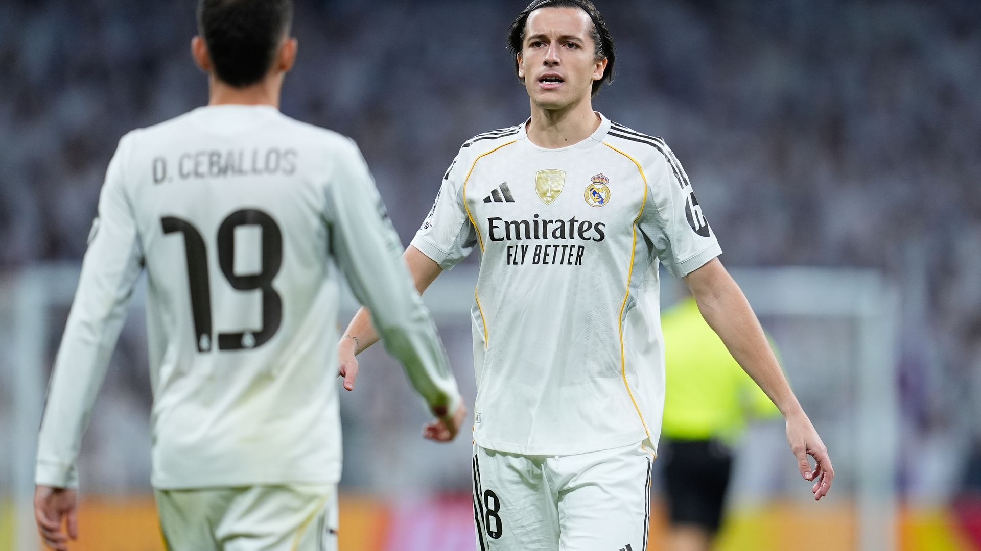 Carreras y Ceballos con el Real Madrid Carreras y Ceballos con el Real Madrid