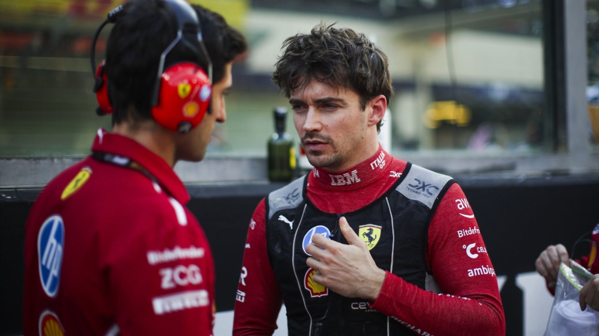 Charles Leclerc, en Abu Dhabi Charles Leclerc, en Abu Dhabi