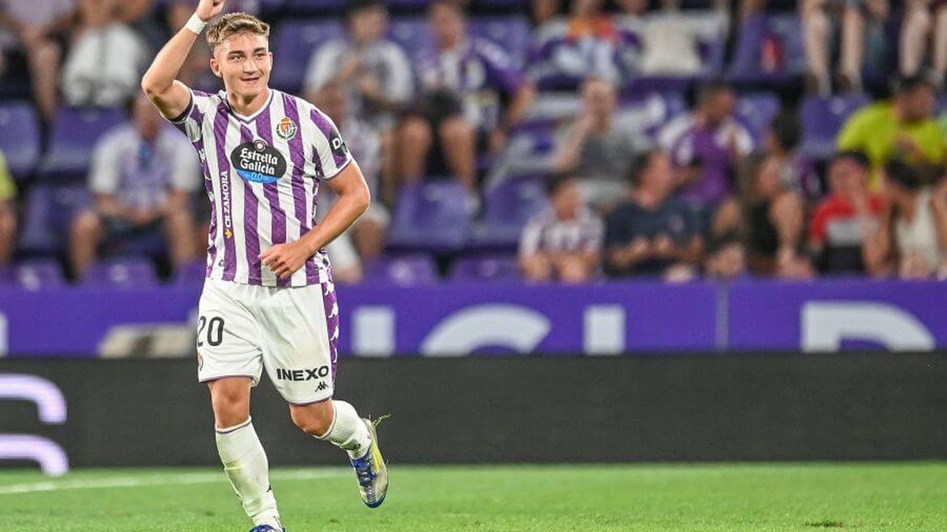 Chuki celebra su gol ante Ceuta
