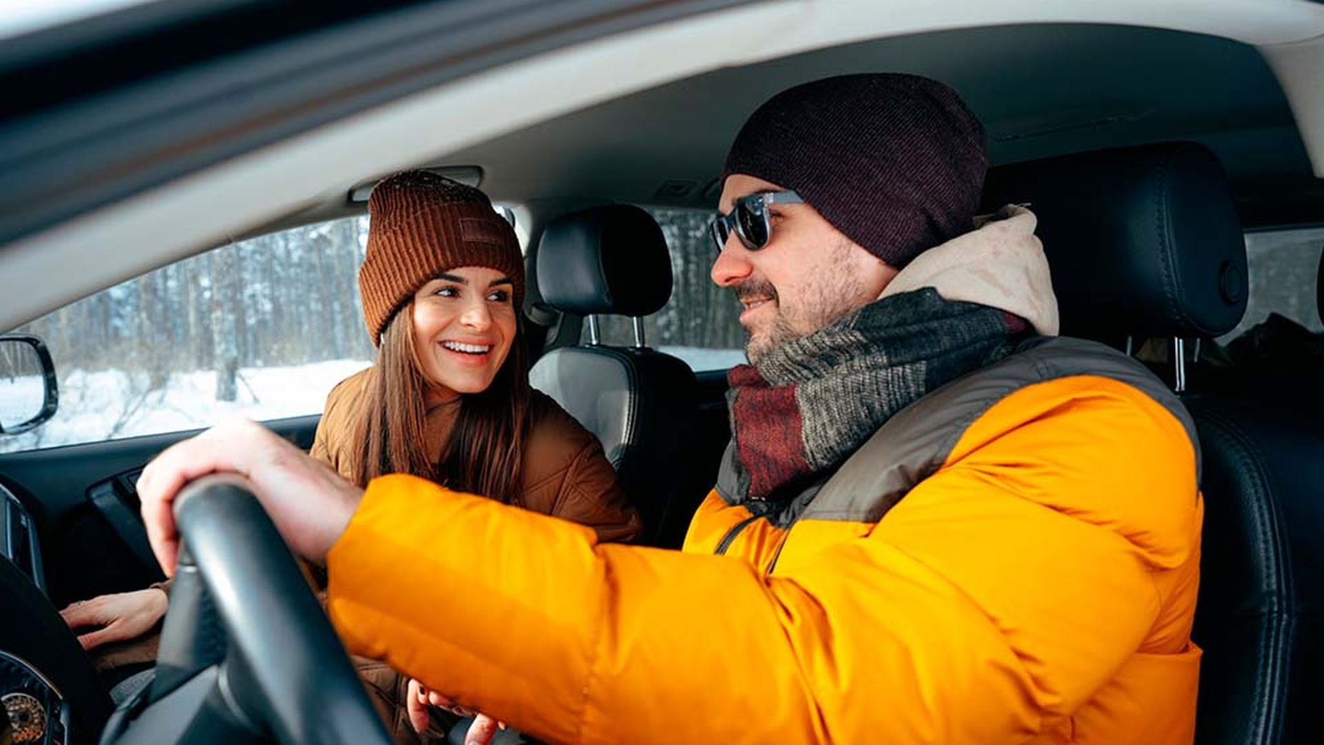 Conduciendo con un abrigo Conduciendo con un abrigo