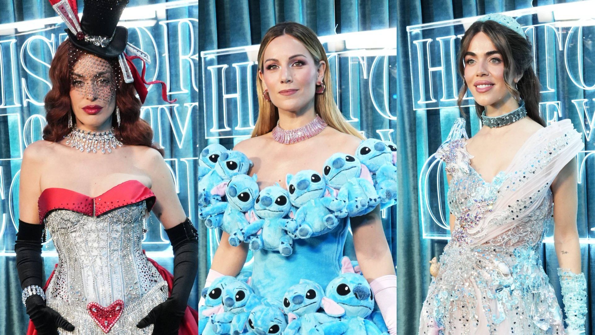 Dulceida, Edurne y Violeta Mangriñán, en un montaje de fotos Dulceida, Edurne y Violeta Mangriñán, en un montaje de fotos